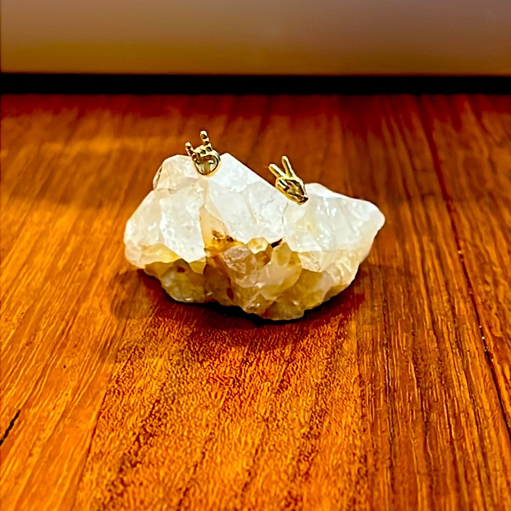 10k solid gold earrings
